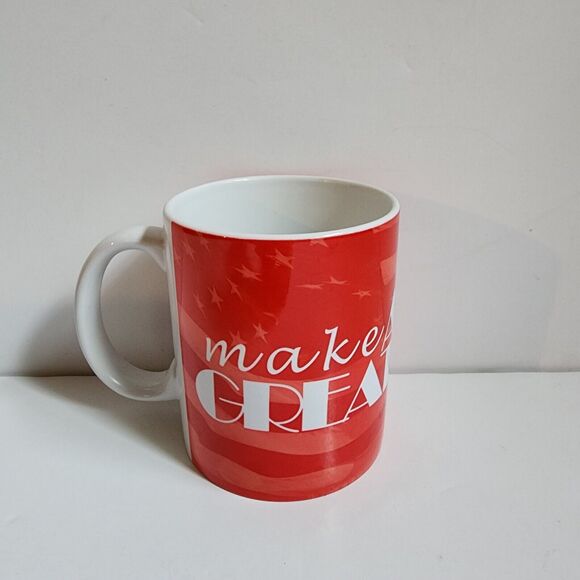 Make America Great Again Coffee Cup Tea Mug Red President Trump MAGA 12 oz - Picture 1 of 6